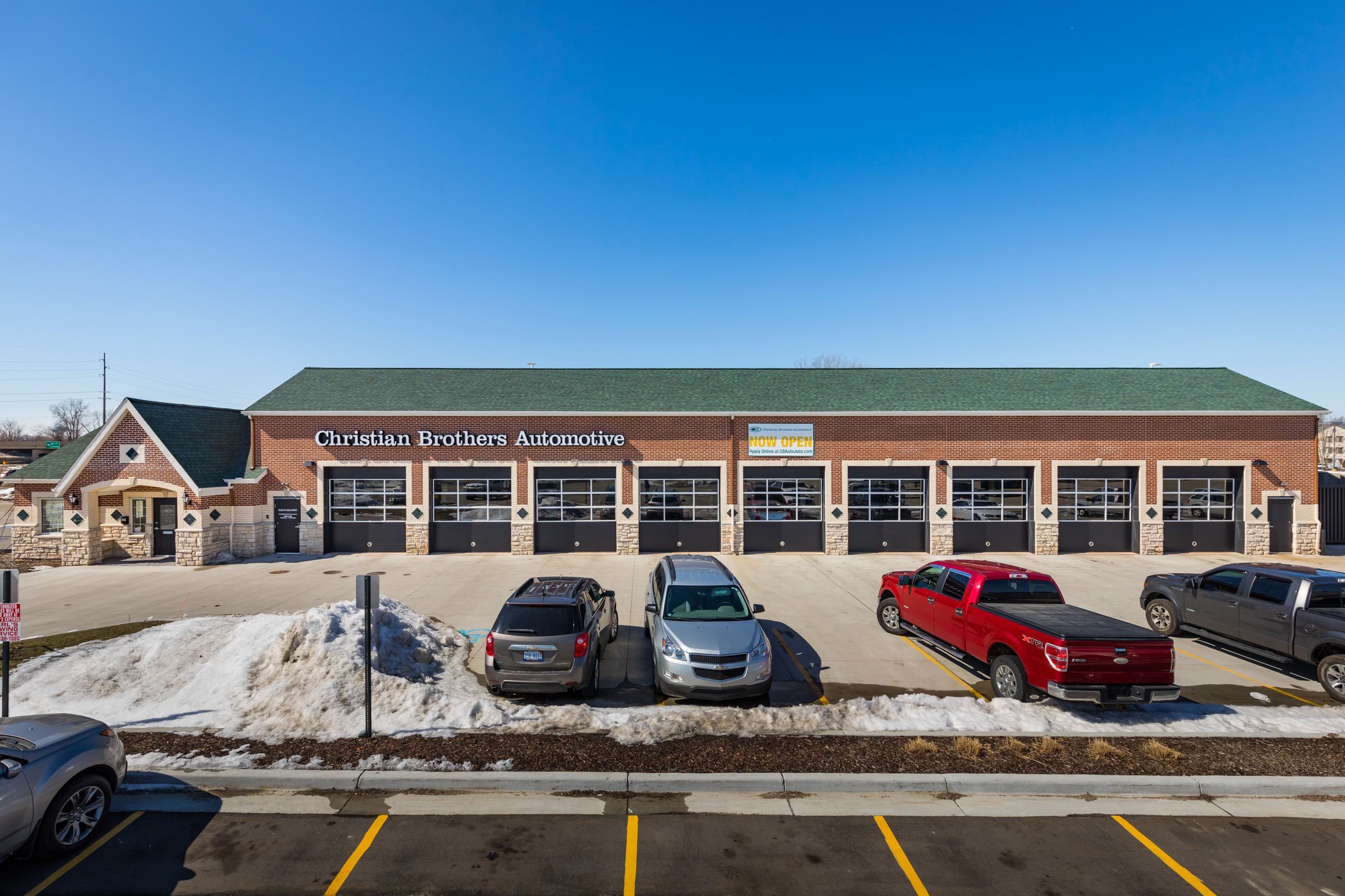 Plenty of surrounding parking around CBAC store